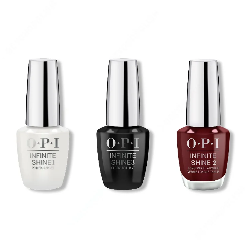 nail polish cruelty-free-OPI - Infinite Shine Combo - Base, Top & Complimentary Wine - #ISLMI12