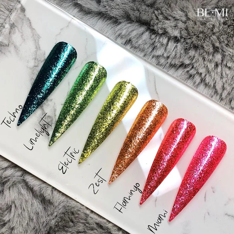 Nail art decoration spring-BEmi - Neon Sense Metal Leaf Gel Collection