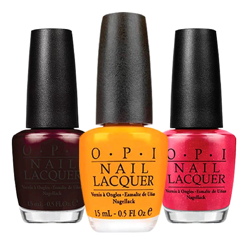 nail polish baby blue-OPI Nail Lacquer Nail Polish Special Reds/ Oranges/ Browns 0.5oz