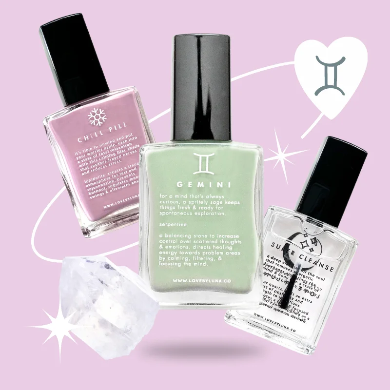 nail polish cruelty-free-Gemini Nail Polish Bundle