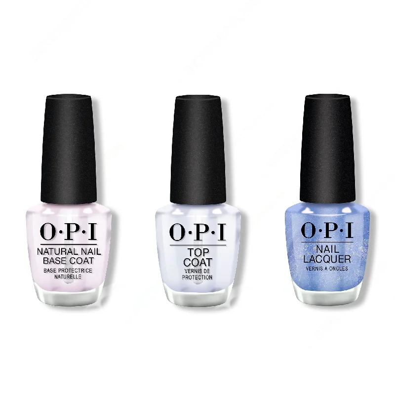 nail polish luxury brands-OPI - Nail Lacquer Combo - Base, Top & Show Us Your Tips! 0.5 oz - #NLN62