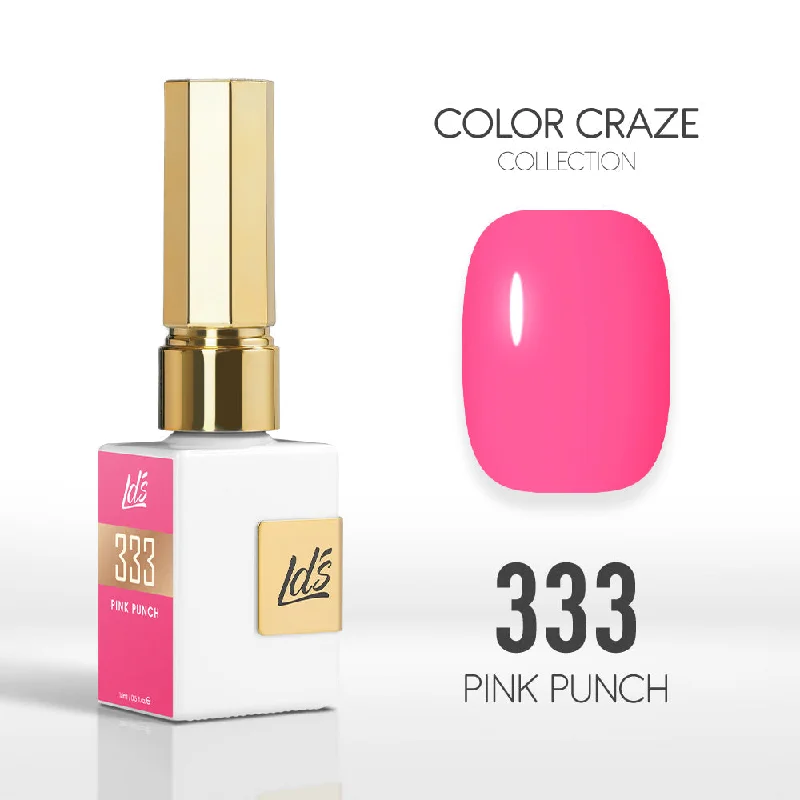 nail polish July ruby-LDS Color Craze Gel Nail Polish - 333 Pink Punch - 0.5oz