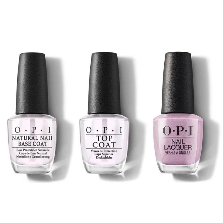 nail polish coupon codes-OPI - Nail Lacquer Combo - Base, Top & Shellmates Forever! 0.5 oz - #NLE96