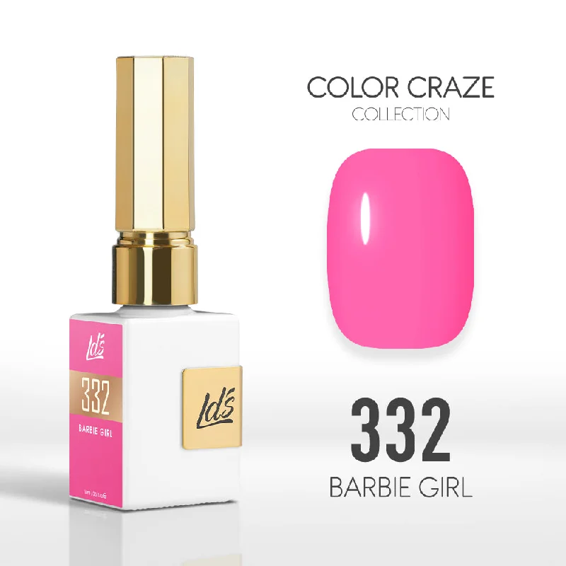 nail polish August peridot-LDS Color Craze Gel Nail Polish - 332 Barbie Girl - 0.5oz