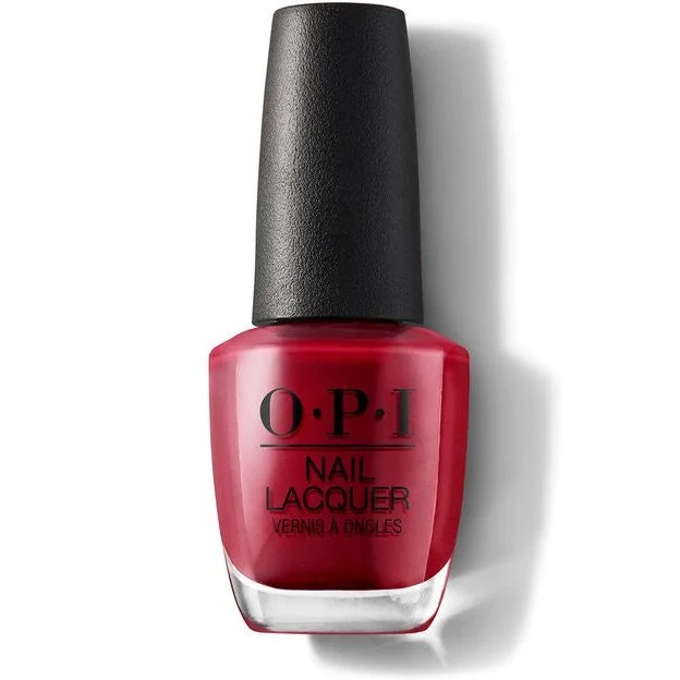 nail polish Scorpio black-Nail Lacquer - L72 OPI Red