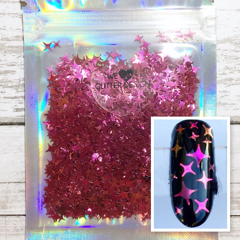 Nail art decoration matte-[Starlight] Glitter | Color Shift Pink-Copper