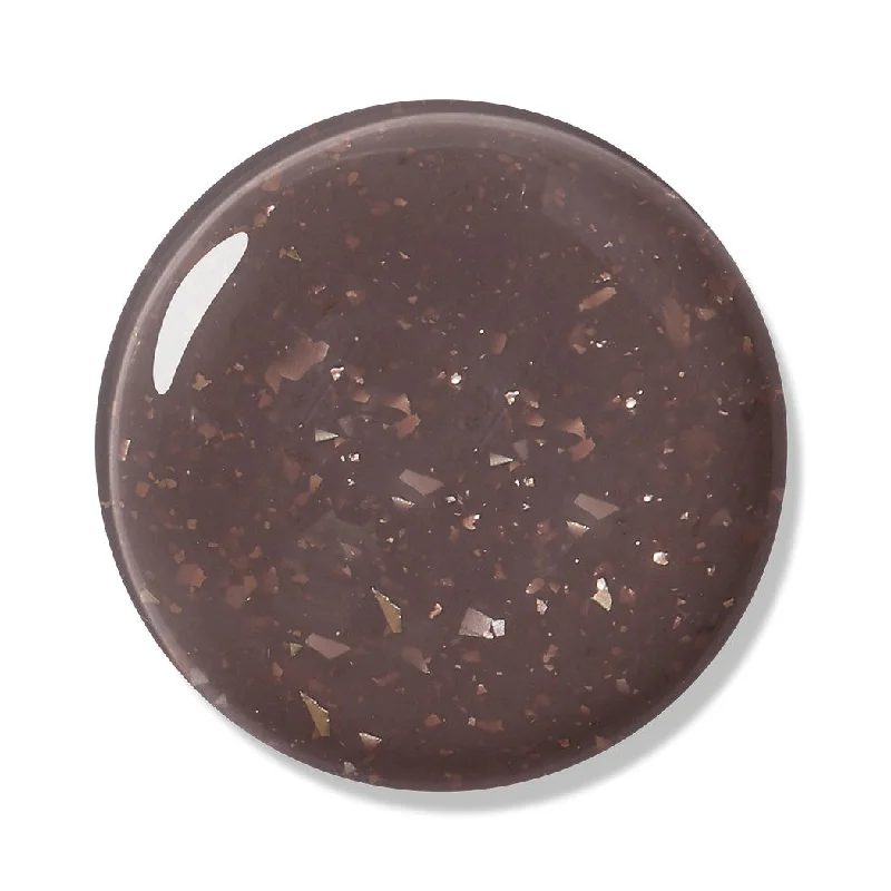 nail polish velvet texture-Glitter Ridge Filler Base | Brown Blink