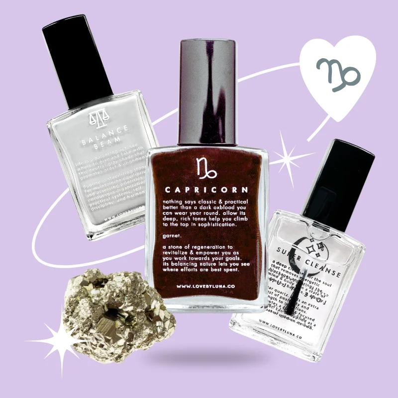 nail polish vegan-Capricorn Nail Polish Bundle