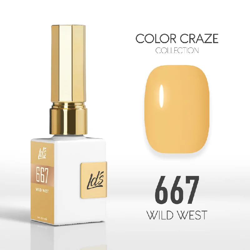 nail polish blog reviews-LDS Color Craze Gel Nail Polish - 667 Wild West - 0.5oz