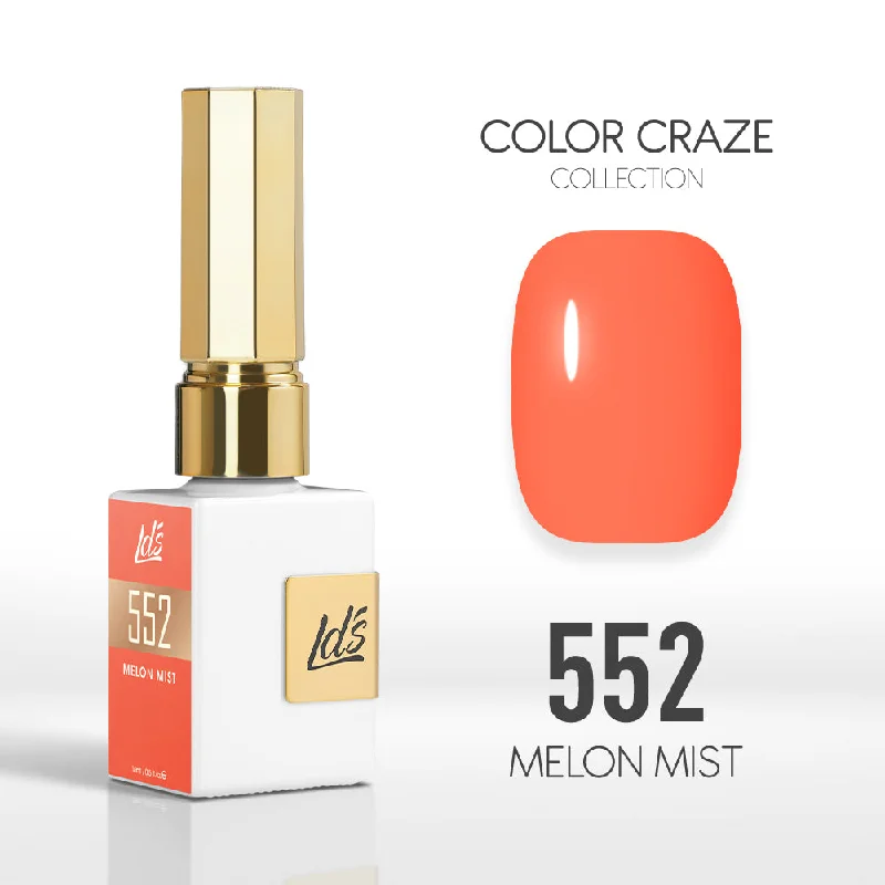 nail polish nature inspired-LDS Color Craze Gel Nail Polish - 552 Melon Mist - 0.5oz