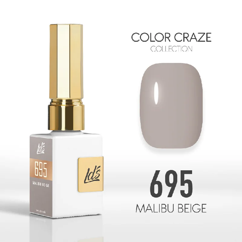 nail polish long lasting-LDS Color Craze Gel Nail Polish - 695 Malibu Beige - 0.5oz