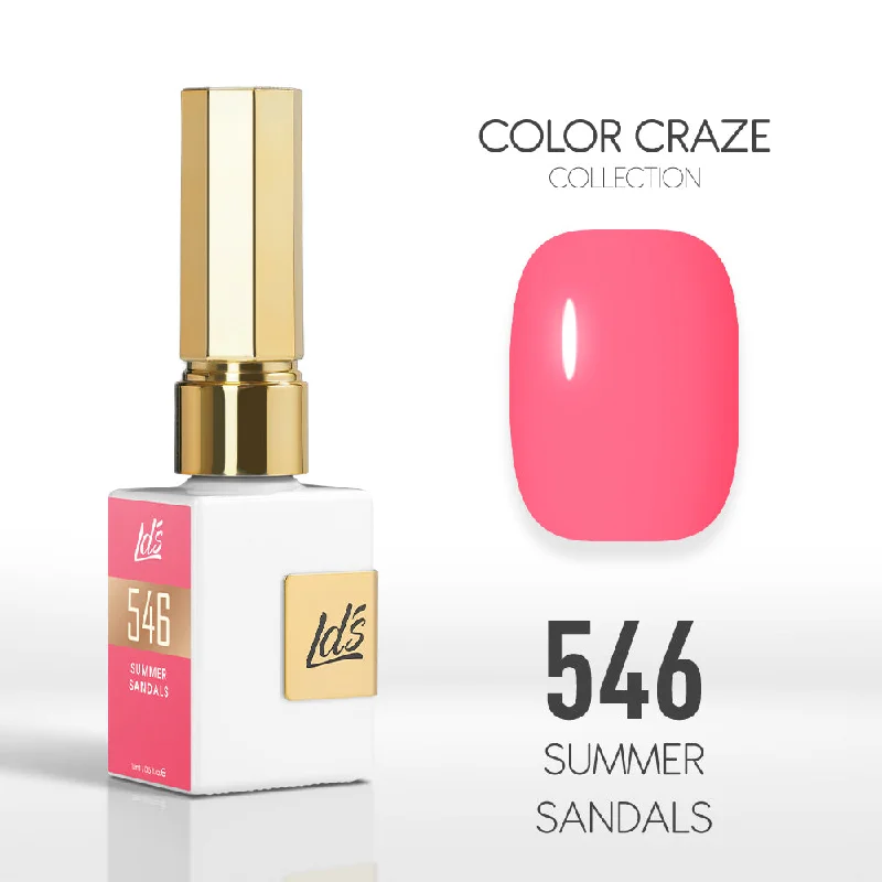 nail polish minimalist-LDS Color Craze Gel Nail Polish - 546 Summer Sandals - 0.5oz