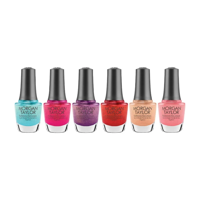 nail polish cool shade-Morgan Taylor MTV Switch On Color Collection