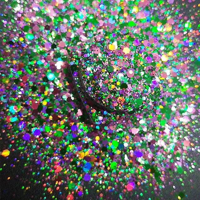 Nail art decoration dance-Holographic chunky glitter with polyester mixed glitter and 1 kilogram /bags mixes chunkie glitters