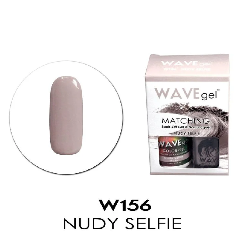 nail polish application tips-Matching -Nude Selfie W156