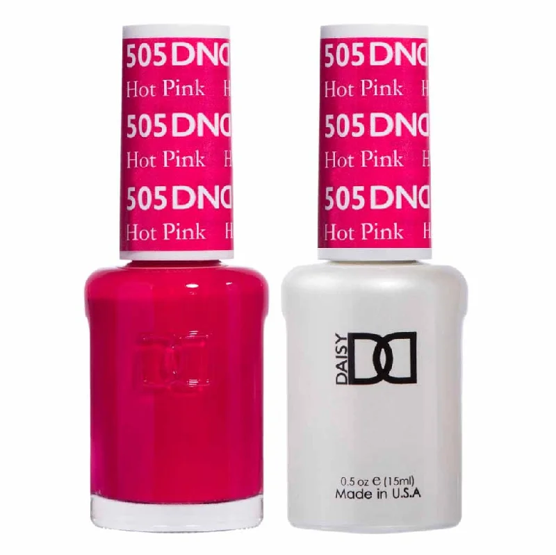 nail polish travel essentials-Duo Gel - 505 Hot Pink