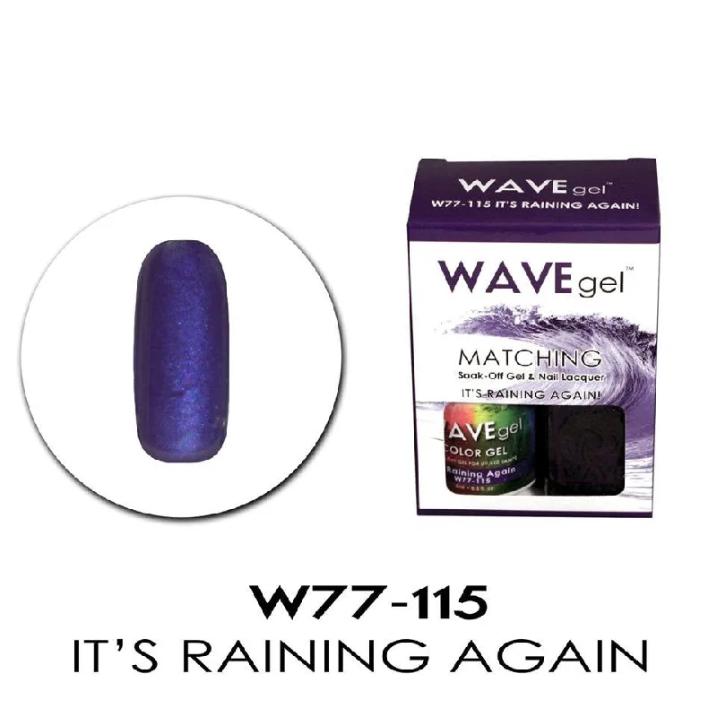 nail polish for weak nails-Matching -It's Raining Again W77115