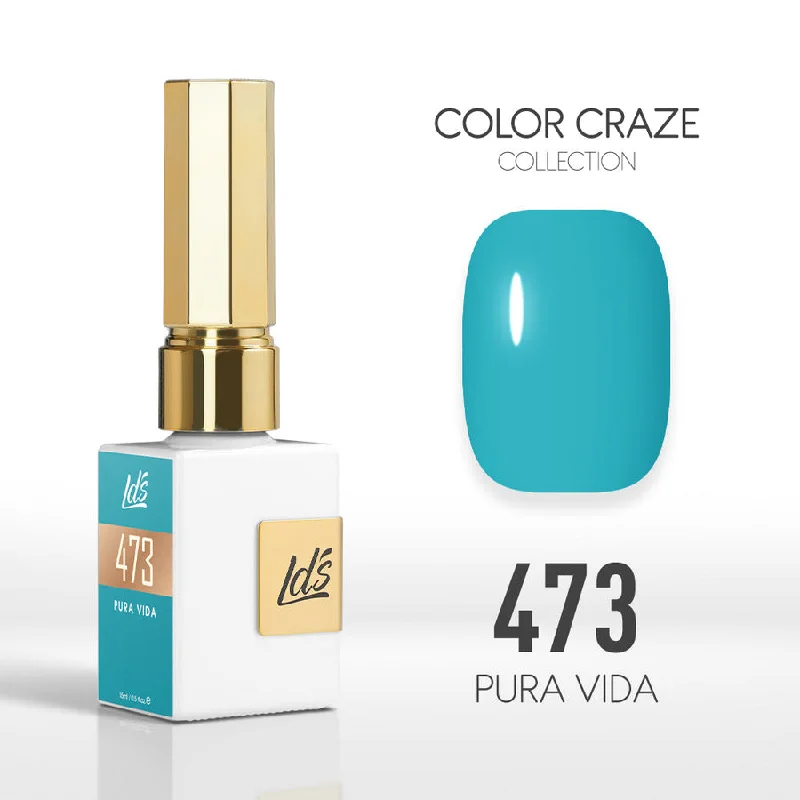 nail polish watercolor-LDS Color Craze Gel Nail Polish - 473 Pura Vida - 0.5oz