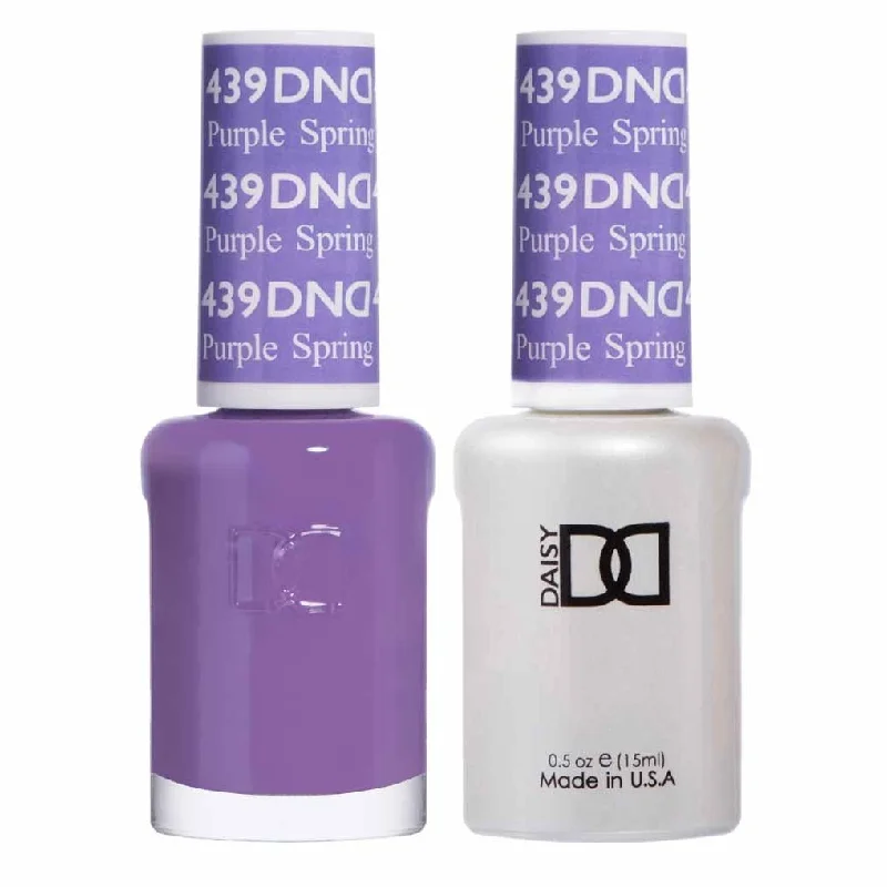 nail polish layered look-Duo Gel - 439 Purple Spring