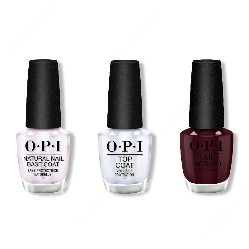 nail polish chip resistant-OPI - Nail Lacquer Combo - Base, Top & Yes My Condor Can-do! 0.5 oz - #NLP41