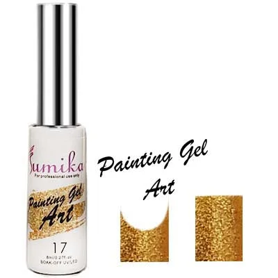 nail polish sapphire blue-Sumika Painting Gel Art #17 (0.27oz - 8ml)