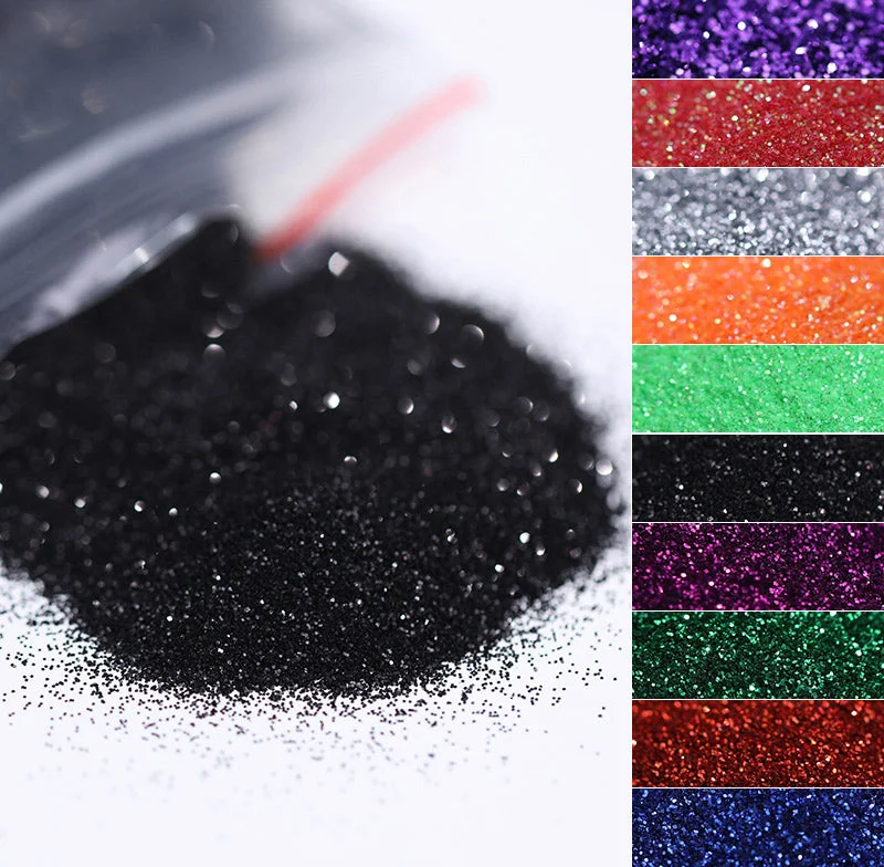 Nail art decoration hypoallergenic-LARGE 100g Bulk Packs Extra Ultra Fine Glitter Nail Art Body Crafts Wholesale 0069