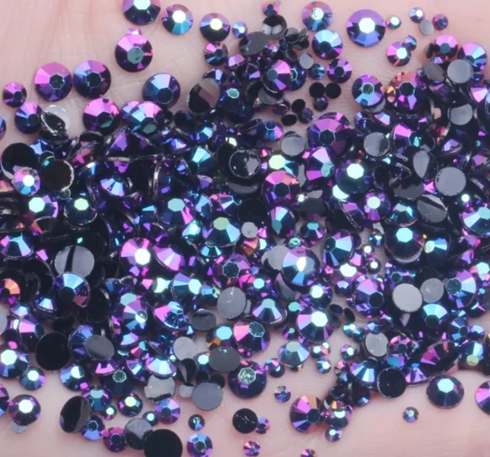 Nail rhinestone sensitive skin-Sea Witch - AB Rhinestones