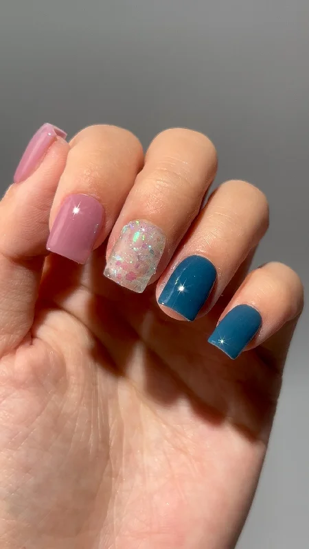 nail repair with nail repair top-Glowing Soft Teal