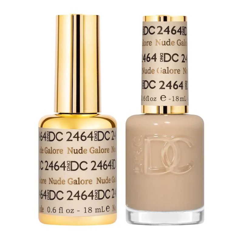 nail polish peach tone-DC GEL 2464 Nude Galore