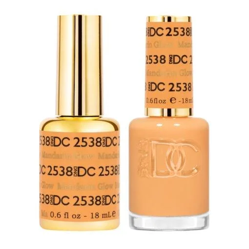 nail polish 80s neon-DC GEL 2538 MANDARIN GLOW