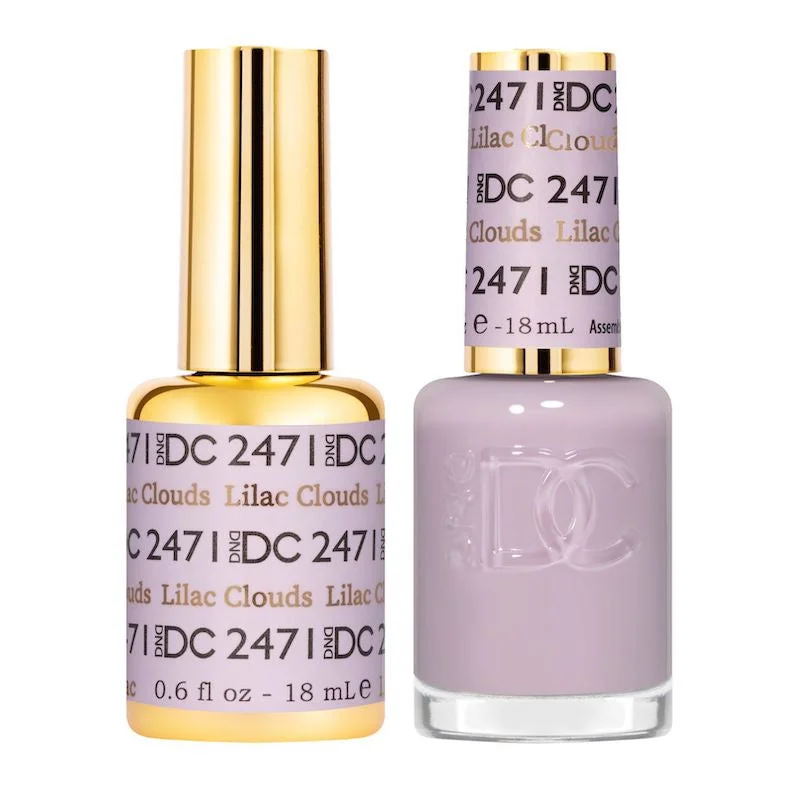 nail polish pastel pink-DC GEL 2471 Lilac Clouds