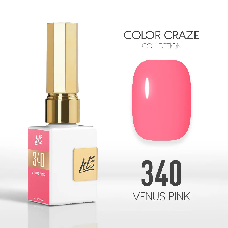 nail polish birthstone colors-LDS Color Craze Gel Nail Polish - 340 Venus Pink - 0.5oz