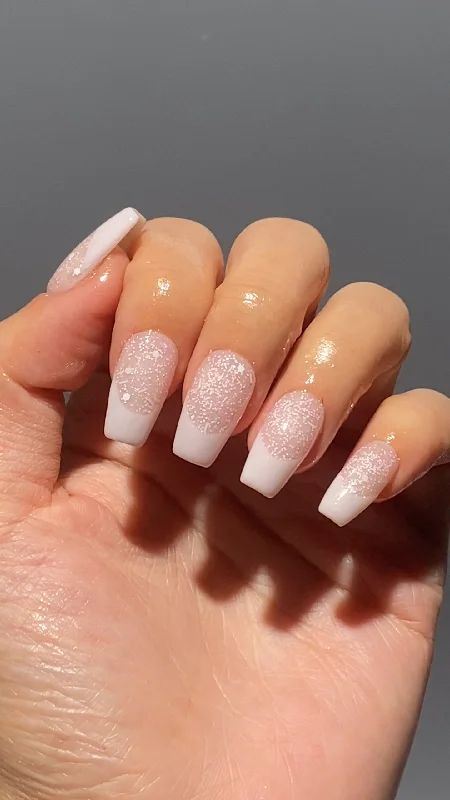 nail repair for long nails-Daylight Starry Sky