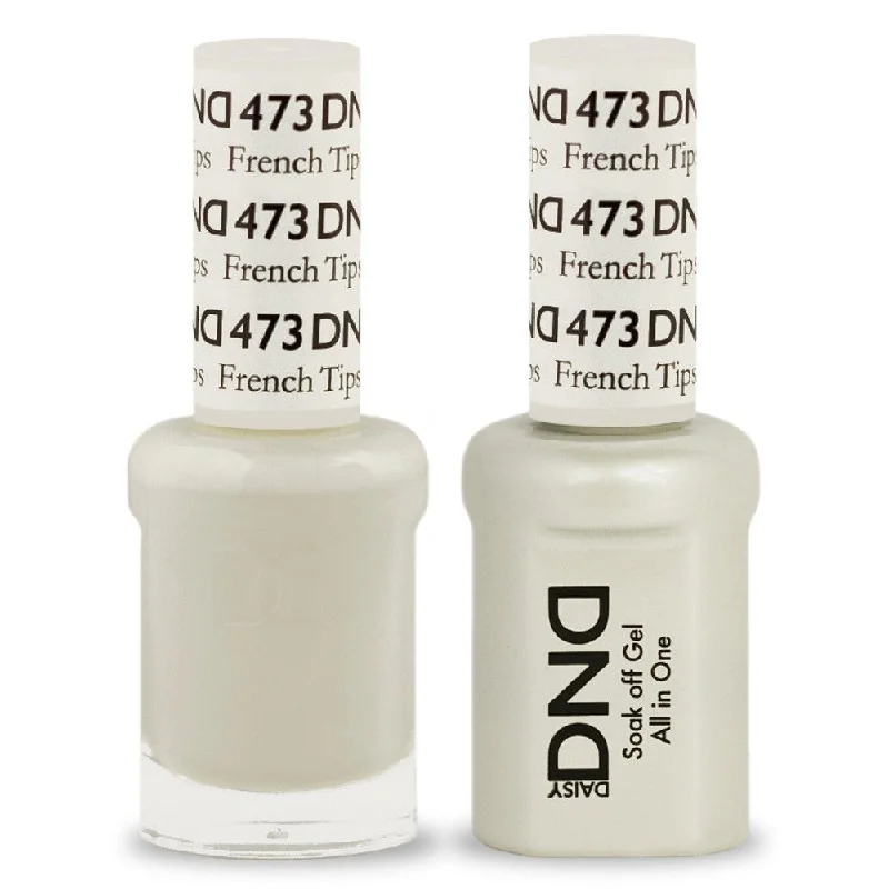 nail polish starlight gold-Duo Gel - 473 French Tip