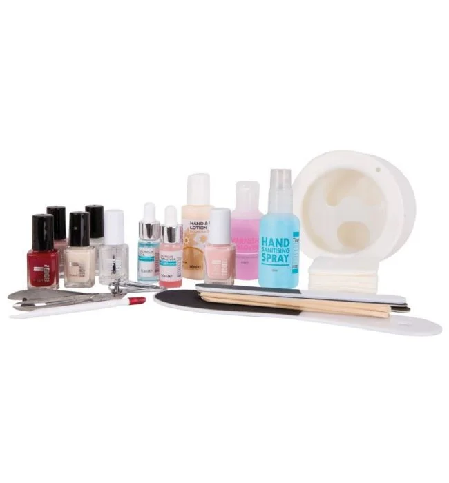 nail polish gift sets-Natural Manicure and Pedicure Kit