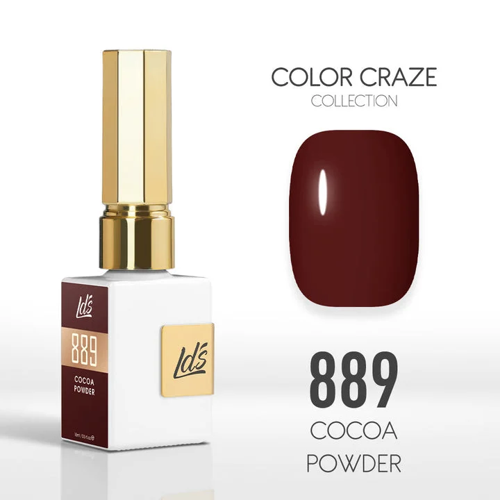 nail polish graduation look-LDS Color Craze Gel Nail Polish - 889 Cocoa Powder - 0.5oz