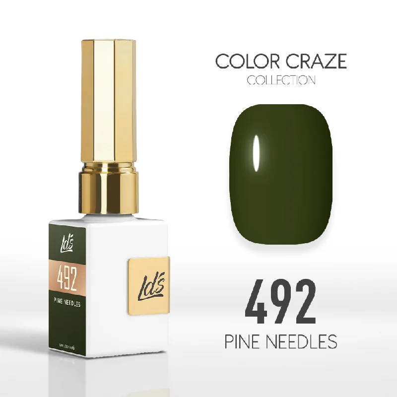 nail polish two coat-LDS Color Craze Gel Nail Polish - 492 Pine Needles - 0.5oz