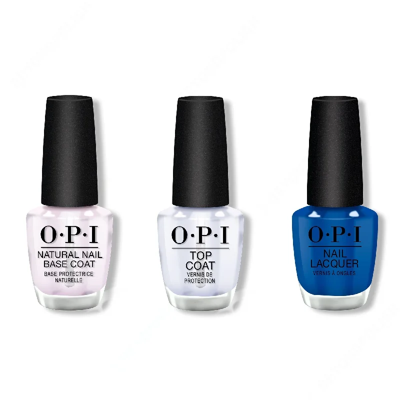 nail polish professional finish-OPI - Nail Lacquer Combo - Base, Top & Tile Art to Warm Your Heart 0.5 oz - #NLL25