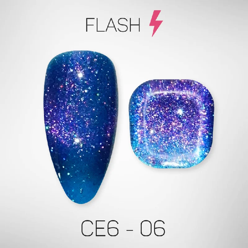 Nail art decoration chip-resistant-LAVIS Cat Eyes CE6 (Ver2) - 06 - Gel Polish 0.5 oz - Starlight Collection