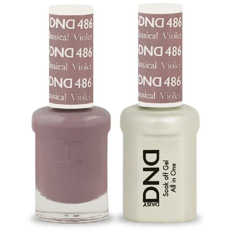 nail polish tsunami blue-Duo Gel - 486 Classical Violet