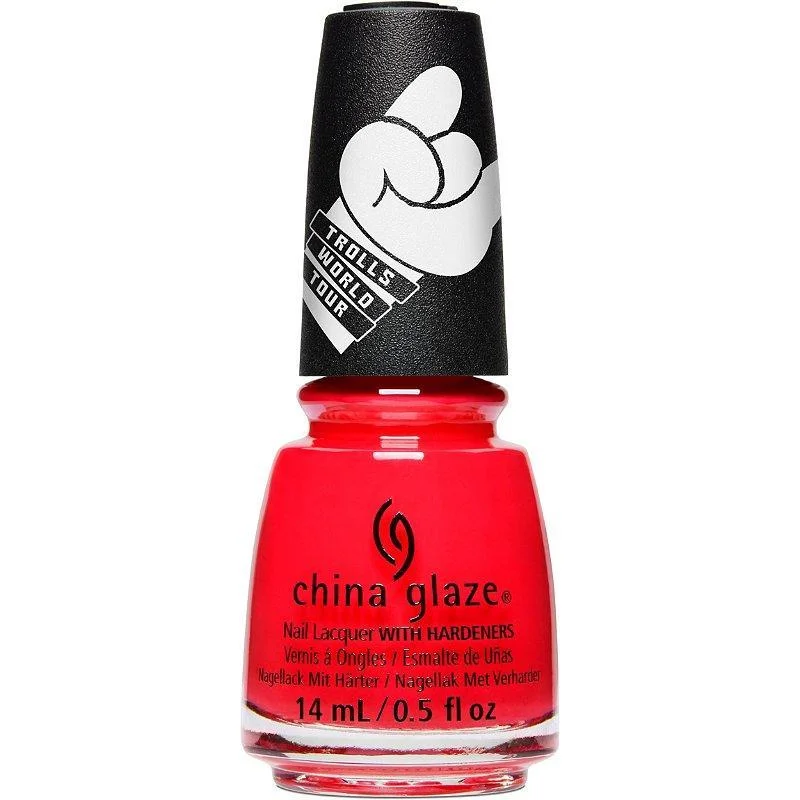 nail polish raised design-China Glaze - No-Holds Barb 0.5 oz - #84825