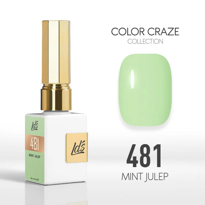 nail polish zigzag lines-LDS Color Craze Gel Nail Polish - 481 Mint Julep - 0.5oz