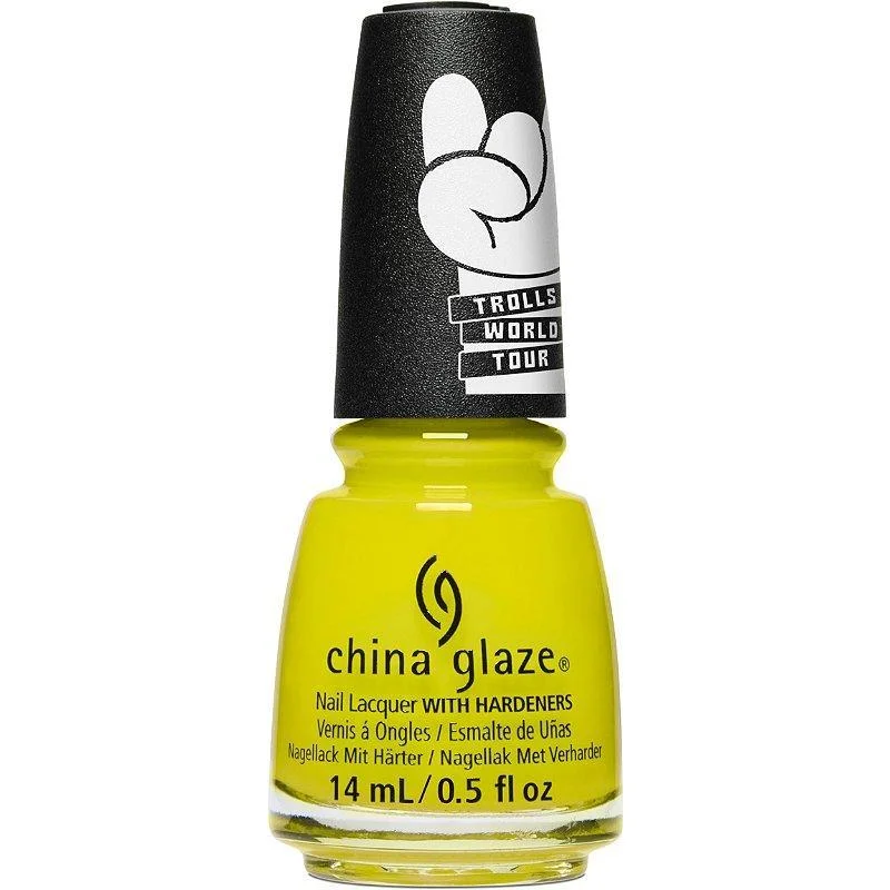 nail polish smooth coat-China Glaze - It's All Techno 0.5 oz - #84828