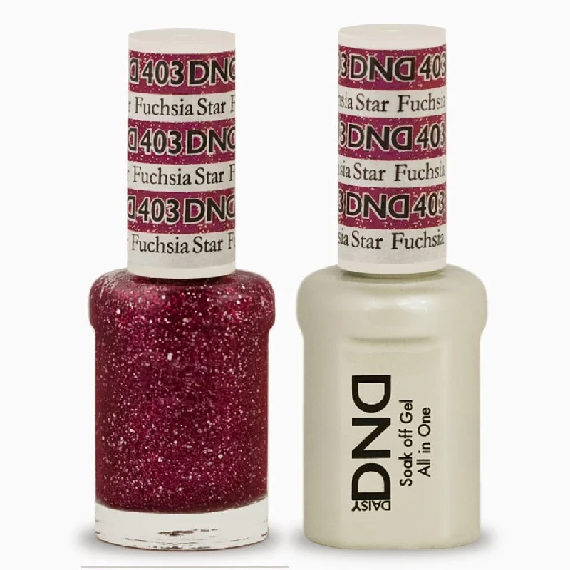 nail polish frown brown-Duo Gel - 403 Fuchsia Star