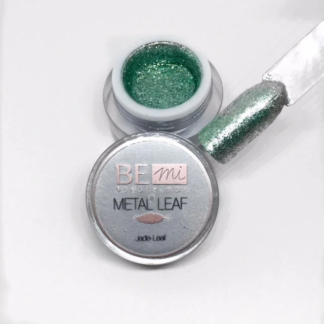 Nail art decoration elegant-BEmi | Metal Leaf Gel | Jade