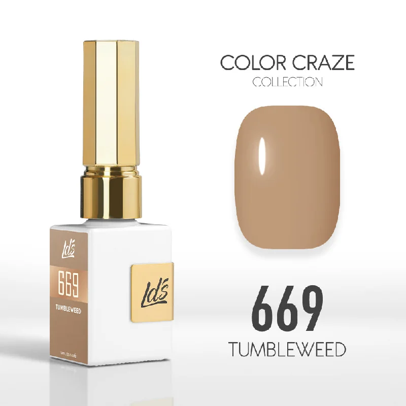 nail polish for long nails-LDS Color Craze Gel Nail Polish - 669 Tumbleweed - 0.5oz