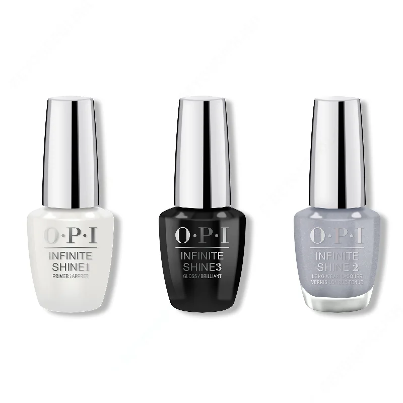 nail polish gel-OPI - Infinite Shine Combo - Base, Top & OPI Nails The Runway - #ISLMI08