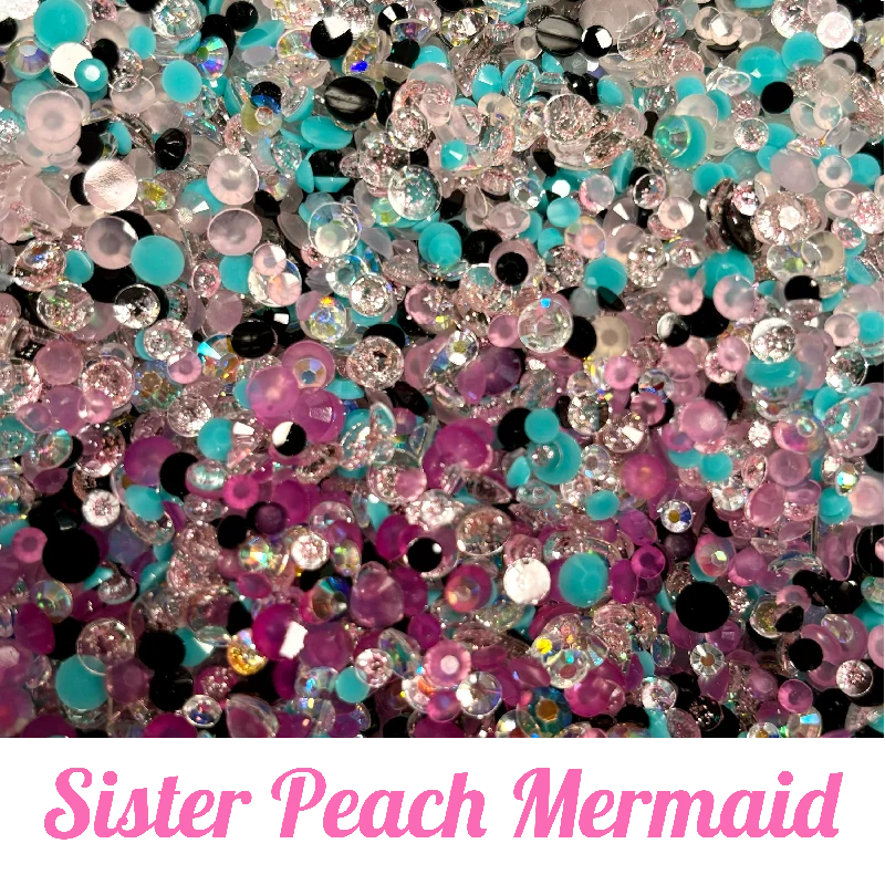 Sister Peach Mermaid