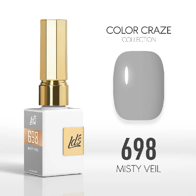 nail polish spring collection-LDS Color Craze Gel Nail Polish - 698 Misty Veil - 0.5oz