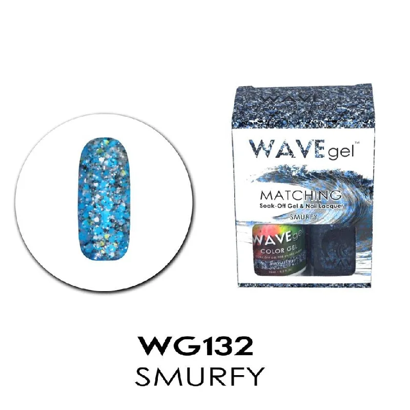 nail polish DIY ideas-Matching -Smurfy WG132